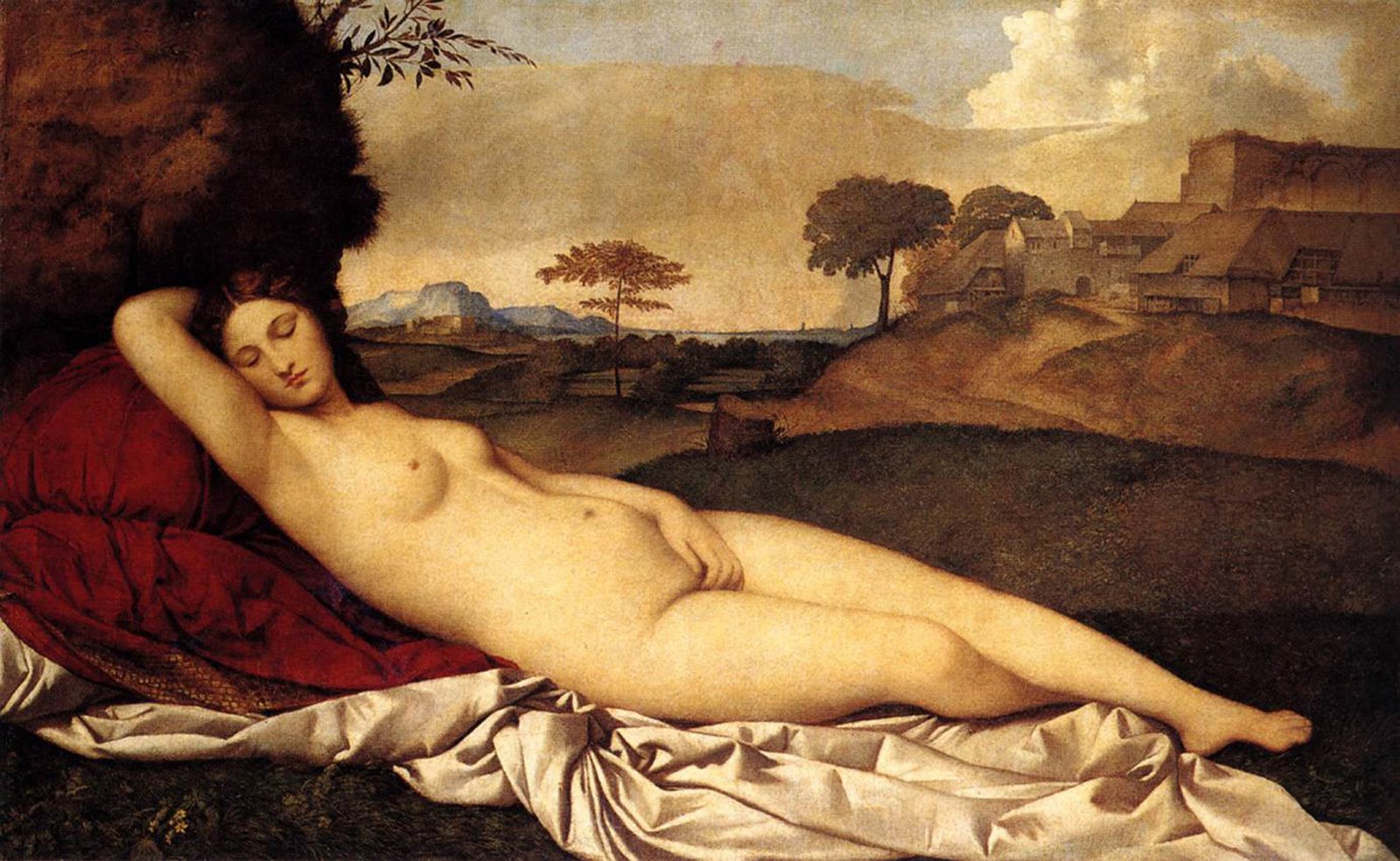 Sleeping Venus - Giorgione (Giorgio Barbarelli da Castelfranco)