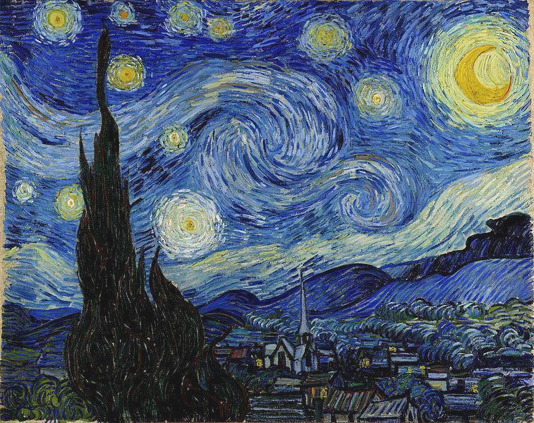 Starry Night over St Remy - Vincent van Gogh