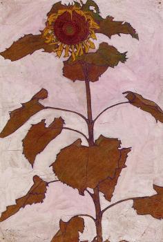 Sunflower - Egon Schiele