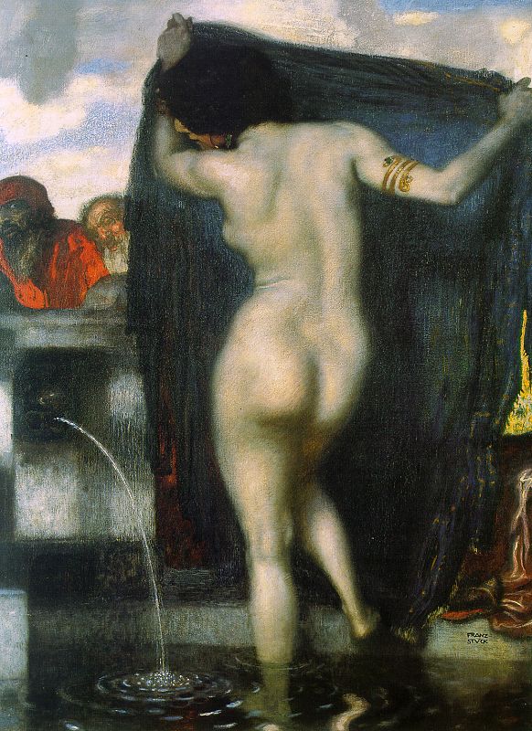 Susanna Bathing - Franz Von Stuck