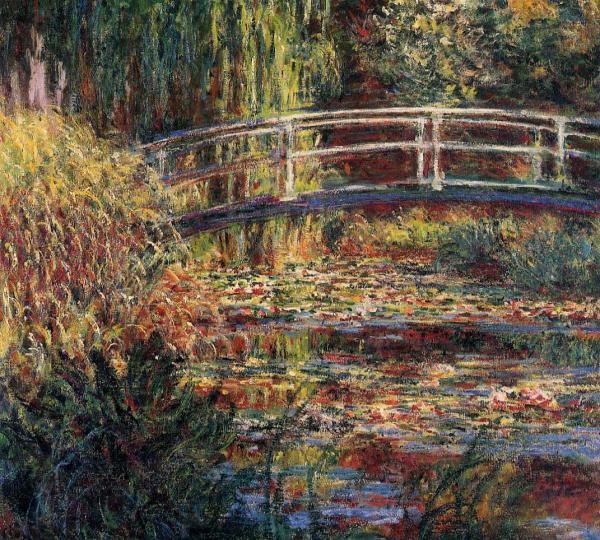 Symphony in Rose - Claude Monet
