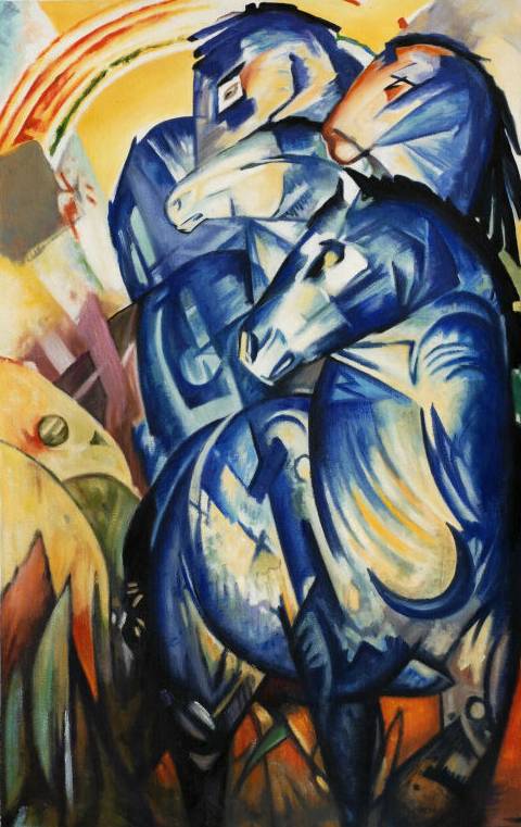 Tower of Blue Horses - Franz Marc