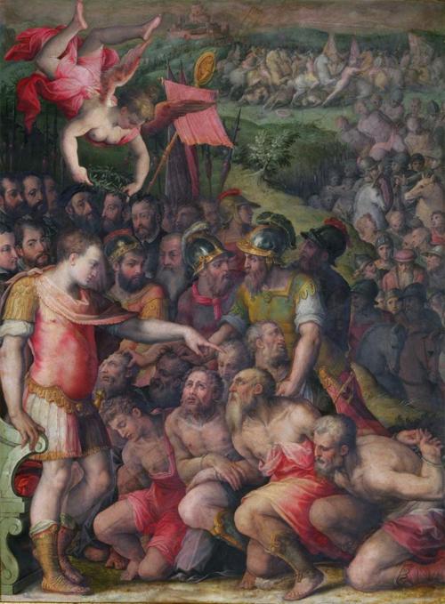 Triumph of Cosimo I de Medici at Montemurlo - Giorgio Vasari
