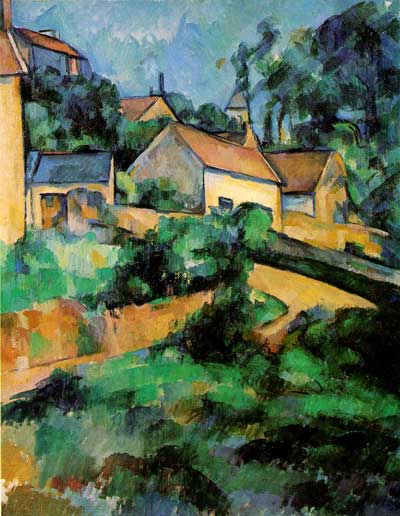 Turning Road at Montgeroult - Paul Cezanne