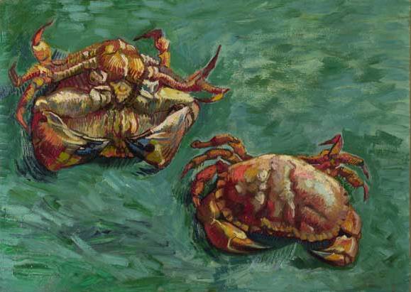 Two Crabs - Vincent Van Gogh