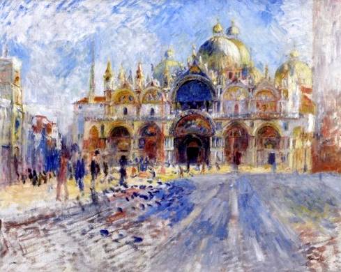 Venezia San Marco - Pierre Auguste Renoir