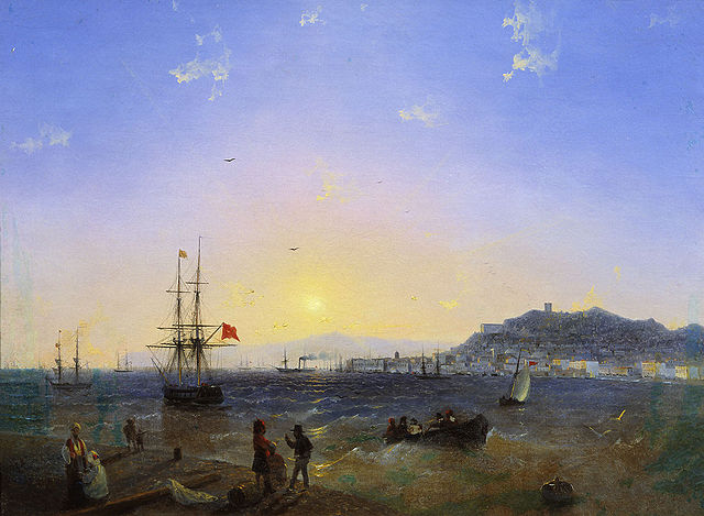 View of Kerch - Ivan Aivazovsky