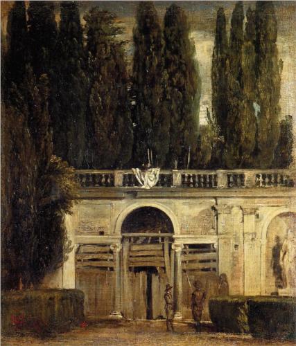 Villa Medici in Rome (Grotto Logia) - Diego Velazquez