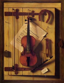 Violin and Music - William Harnett