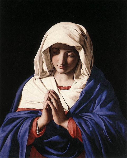 Virgin in Prayer - Sassoferrato