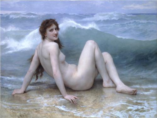 Wave - William Adolphe Bouguereau