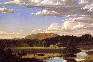West Rock New Haven - Frederic Edwin Church