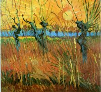Willows at Sunset - Vincent van Gogh
