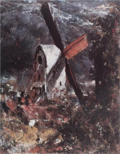 Windmill near Brighton - John Constable