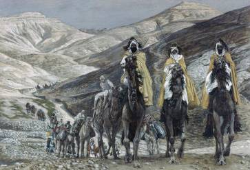 Wise Men Journeying to Bethlehem - James Tissot