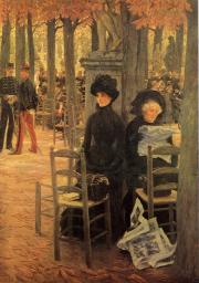 Without a Dowry (Sunday in the Luxembourg Gardens) - James Tissot