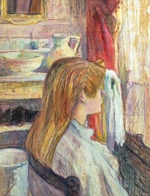 Woman at the Window - Henri de Toulouse Lautrec