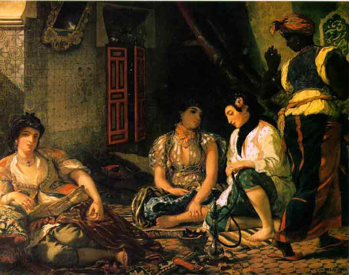 Women of Algiers - Eugene Delacroix