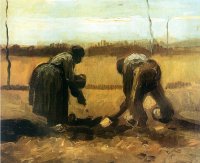 Work in the Fields - Vincent van Gogh