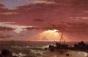 The Wreck 1852 - Frederic Edwin Church