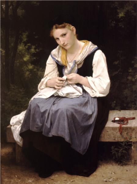 Young Worker - William Adolphe Bouguereau