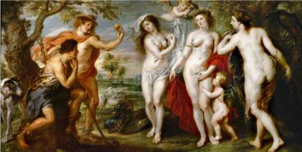 Judgment of Paris - Peter Paul Rubens