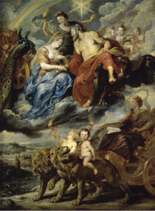Meeting at Lyons - Peter Paul Rubens