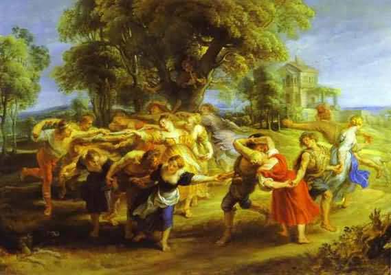 Peasant Dance - Peter Paul Rubens