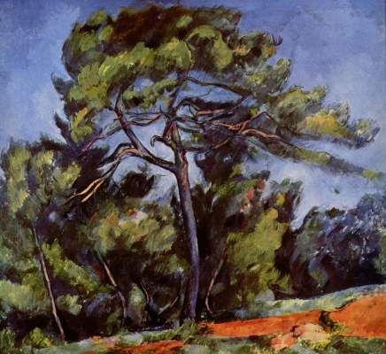 The Great Pine - Paul Cezanne