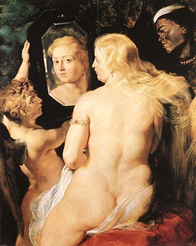 Venus at a Mirror - Peter Paul Rubens