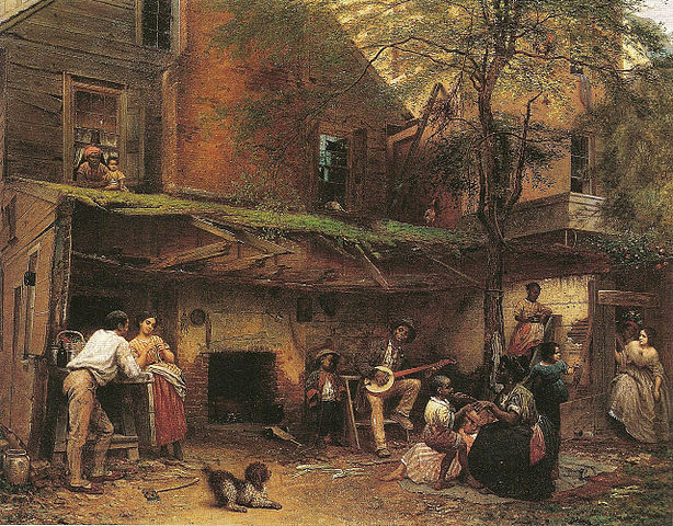 Negro Life in the South - Eastman Johnson