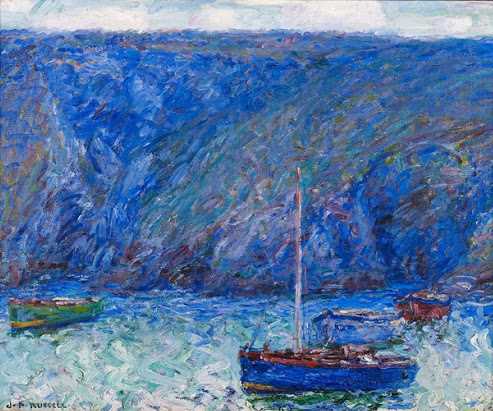 Cruach en Mahr, Matin, Belle-Ile en Mer - John Peter Russell
