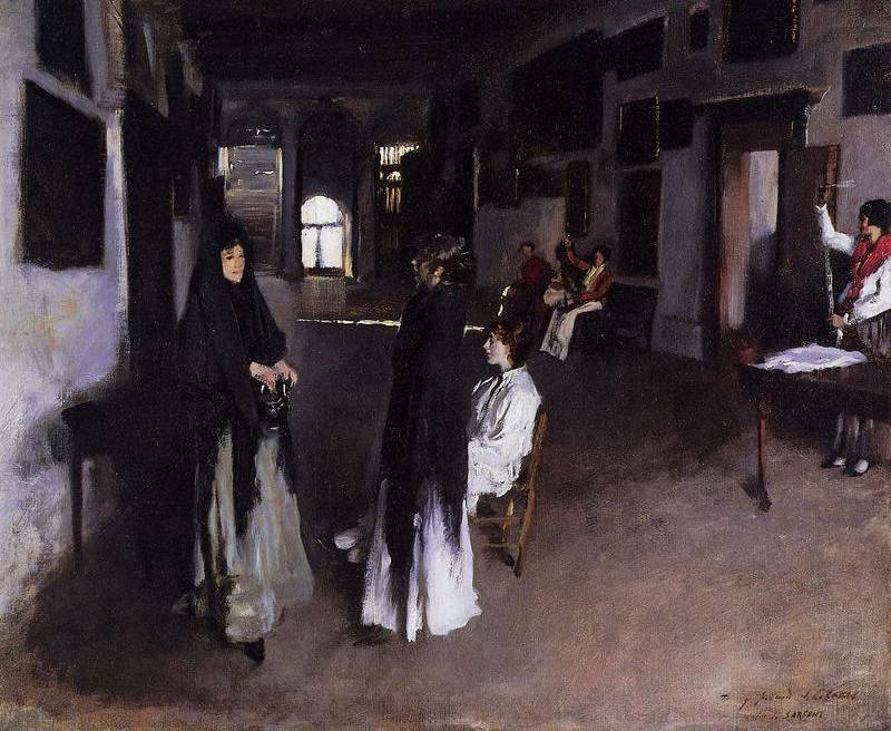 A Venetian Interior - John Singer Sargent