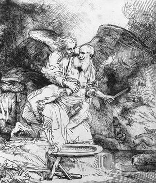 Rembrandt van Rijn - Abraham's Sacrifice
