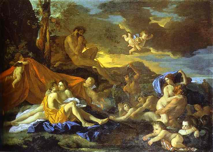 Acis and Galathea - Nicolas Poussin