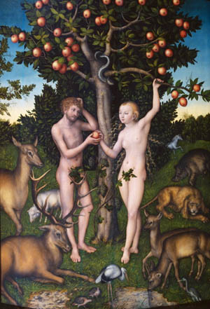 Adam and Eve - Lucas Cranach