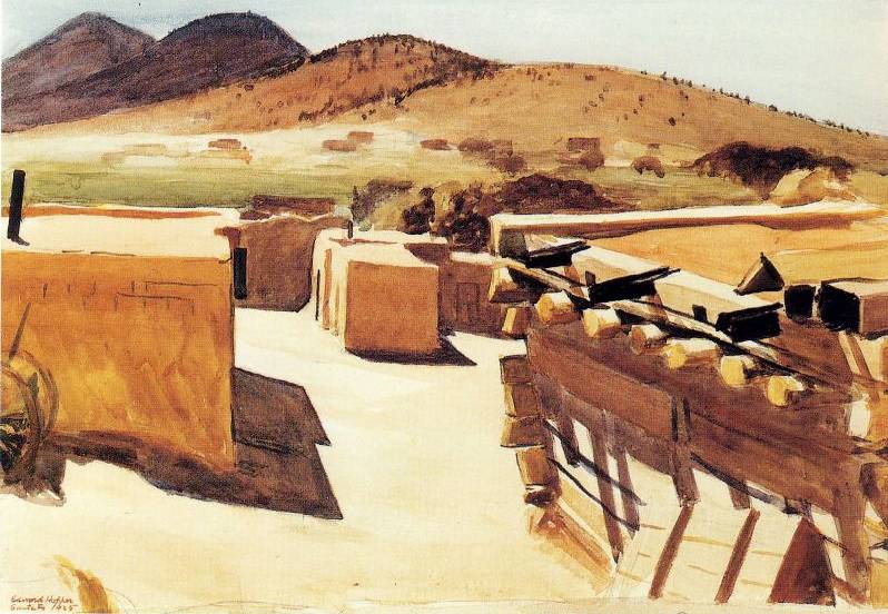 Adobe Houses - Edward Hopper