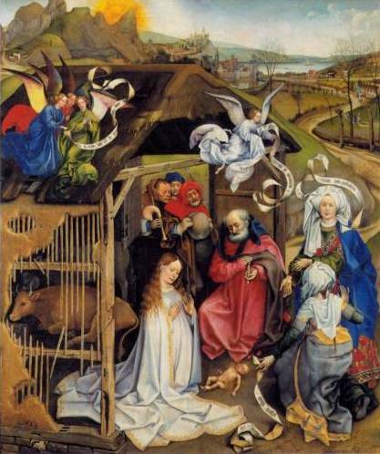 Adoration of Shepherds - Robert Campin