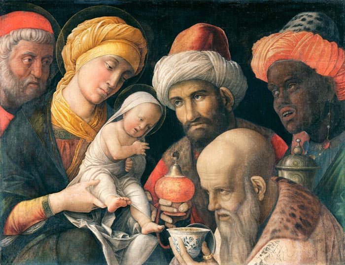 Adoration of the Magi - Andrea Mantegna