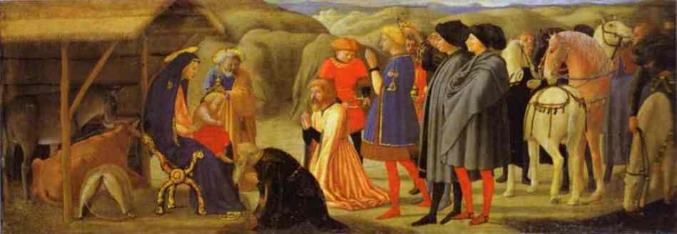 Adoration of the Magi - Masaccio