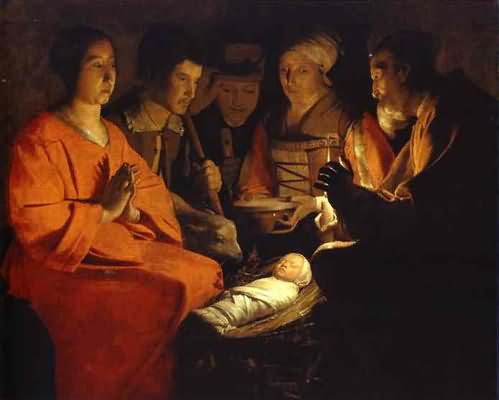 Adoration of the Shepherds - Georges de La Tour