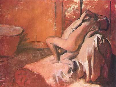 After the Bath - Edgar Degas