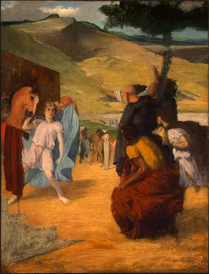 Alexander & Bucephalus - Edgar Degas