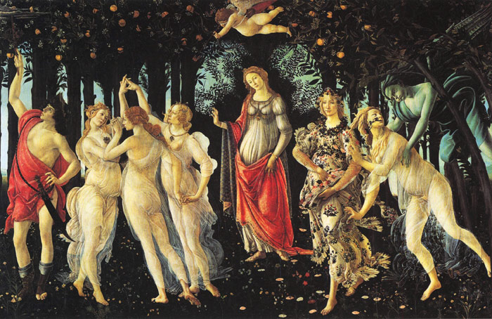 Allegory of Spring (Primavera) - Sandro Botticelli