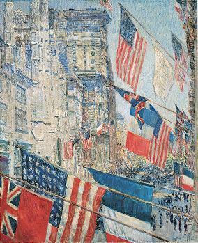 Allies Day, May 1917 - Childe Hassam