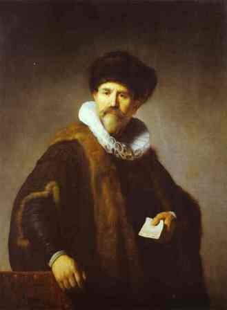 Amsterdam Merchant Nicolaes Ruts - Rembrandt van Rijn