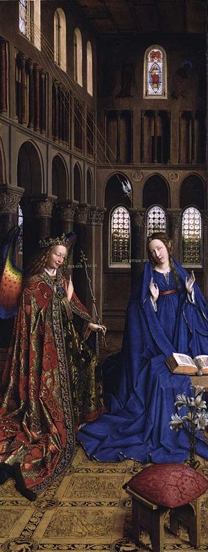 Annunciation - Jan van Eyck