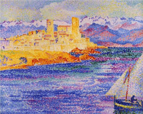 Antibes - Henri Edmond Cross Delacroix