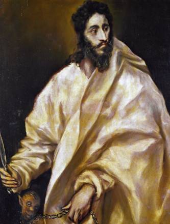 Apostle St Bartholomew - El Greco