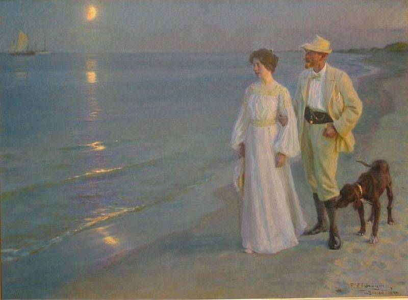 Artist And His Wife - Peter Severin Kroyer